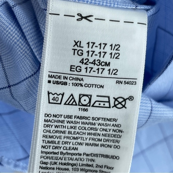 Banana Republic Mens Size XL Long Sleeve Button Down Shirt 1188 - Picture 4 of 7